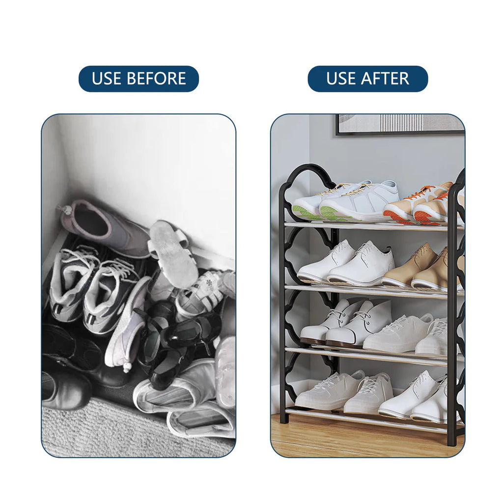 Non-Breakable Floor Standing Shoes Rack - 5 layer