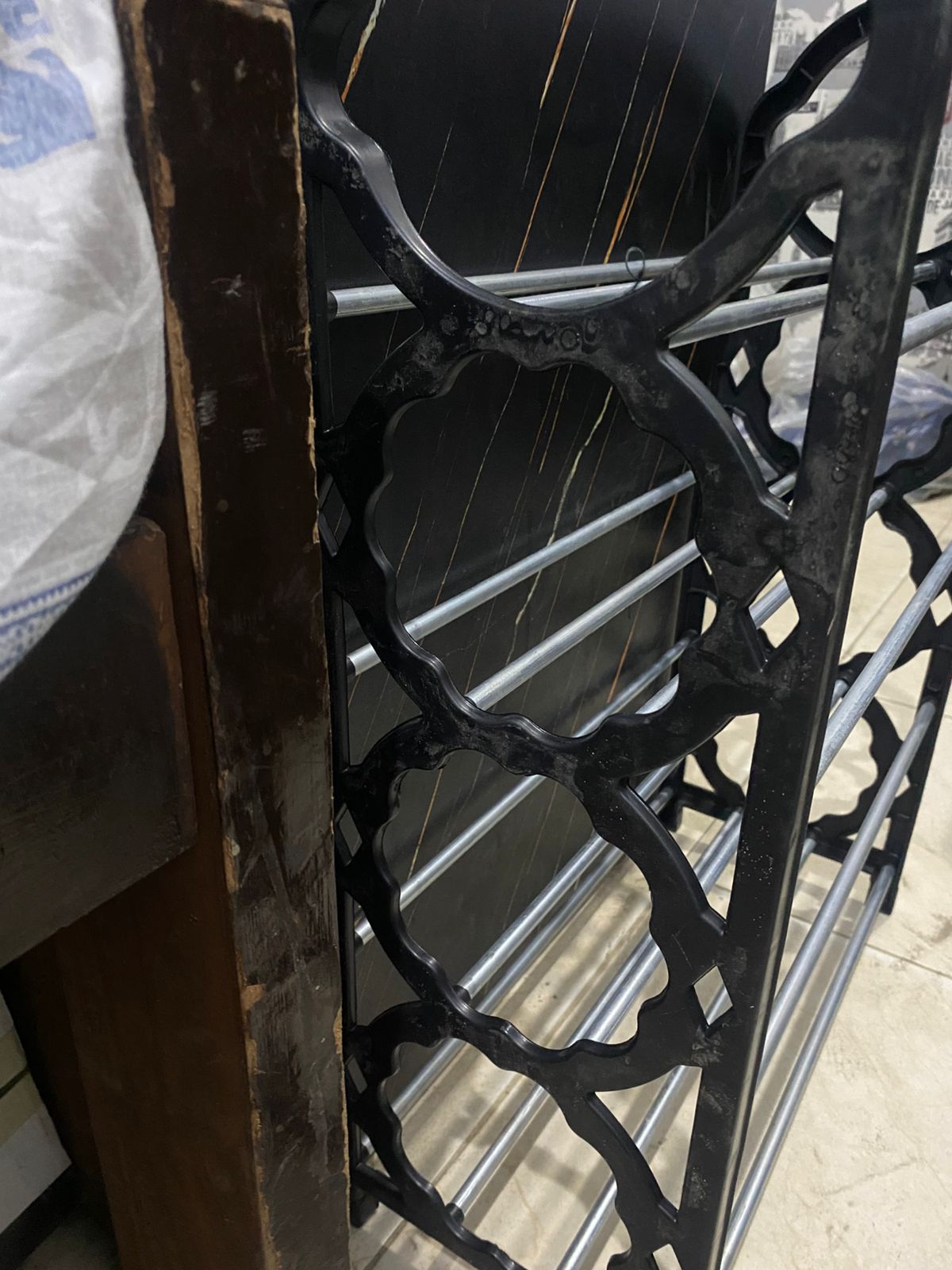 Non-Breakable Floor Standing Shoes Rack - 5 layer