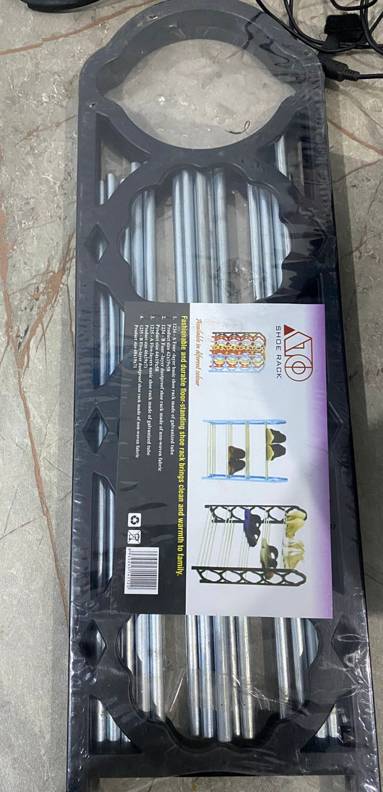 Non-Breakable Floor Standing Shoes Rack - 5 layer