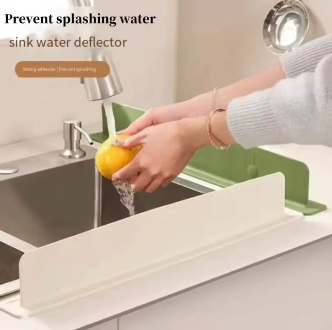 Silicone Sink Splash Guard With Suction –  BUY ONE GET ONE FREE